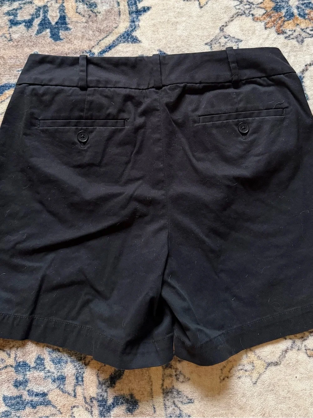 Talbots Black Women's Classic Tailored Shorts